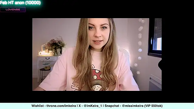 Snapshot of ImKeira chatting on February 22, 2025, 11:13 am ImKeira online show from February 22, 2025, 11:13 am