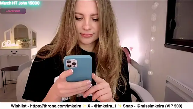 Snapshot of ImKeira chatting on March 9, 2025, 8:10 pm ImKeira online show from March 9, 2025, 8:10 pm