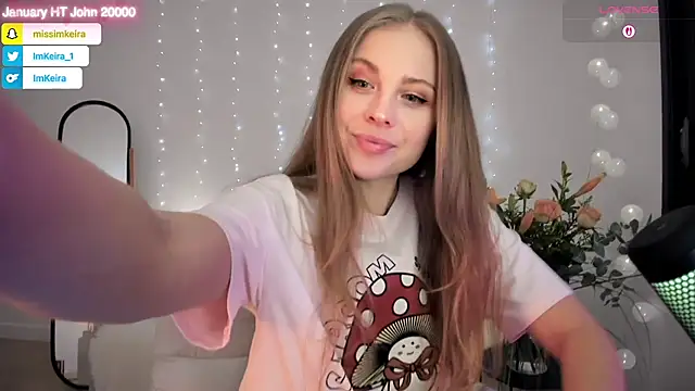 ImKeira online show from January 11, 2026, 7:52 pm