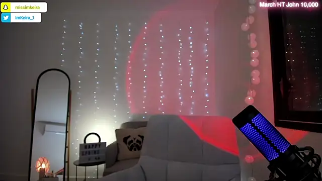 ImKeira online show from March 9, 2026, 8:13 pm