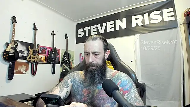 StevenRiseNYC online show from October 30, 2025, 1:07 am